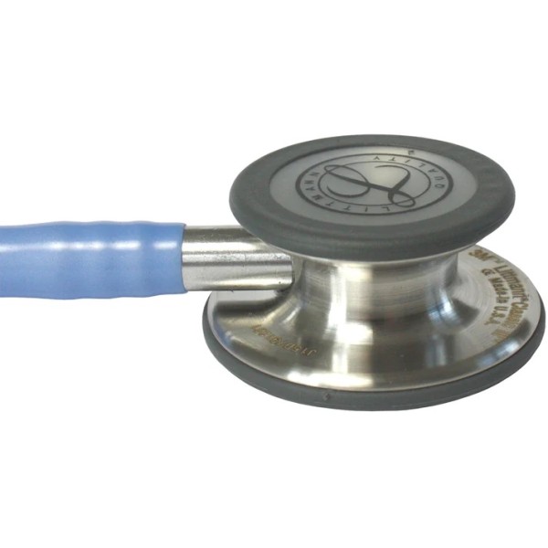 3M Littmann Classic III Monitoring Stethoscope - Standard Finish Chestpiece, Ceil Blue Tube (5630)