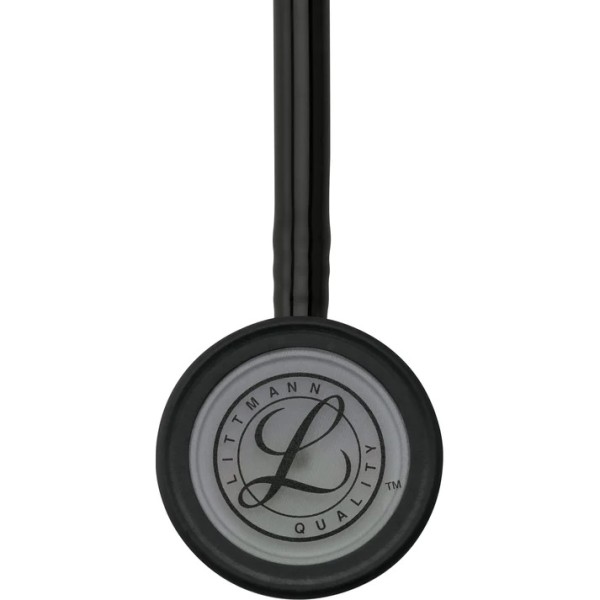 3M Littmann Classic III Monitoring Stethoscope - Smoke Finish Chestpiece, Black Tube (5811)