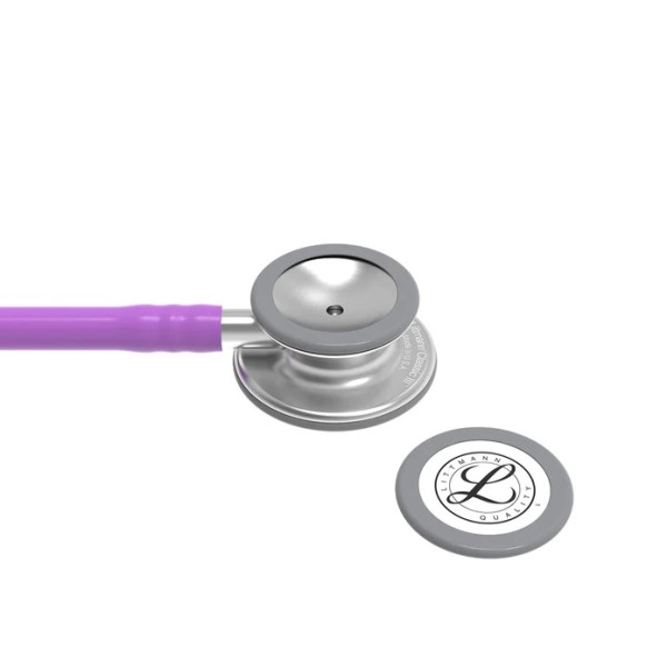 3M Littmann Classic III Monitoring Stethoscope - Standard Finish Chestpiece, Lavender Tube (5832)