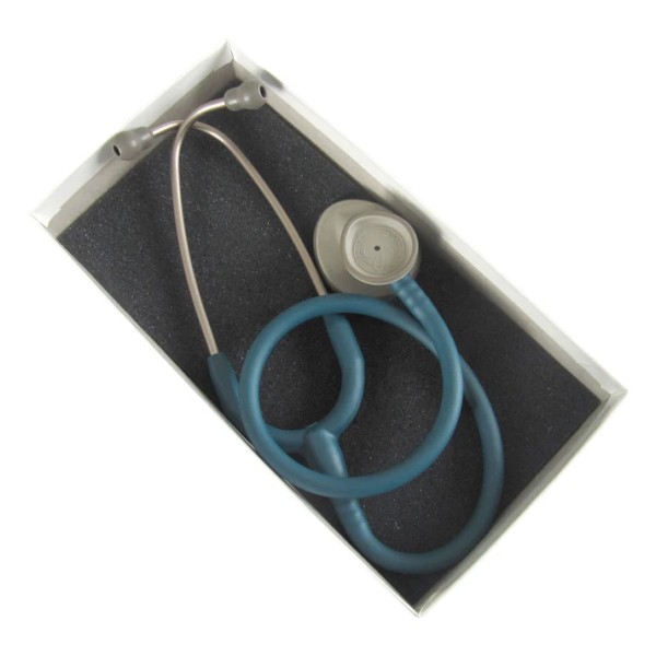 3M Littmann Lightweight II S.E. Stethoscope, Caribbean Blue Tube (2452)