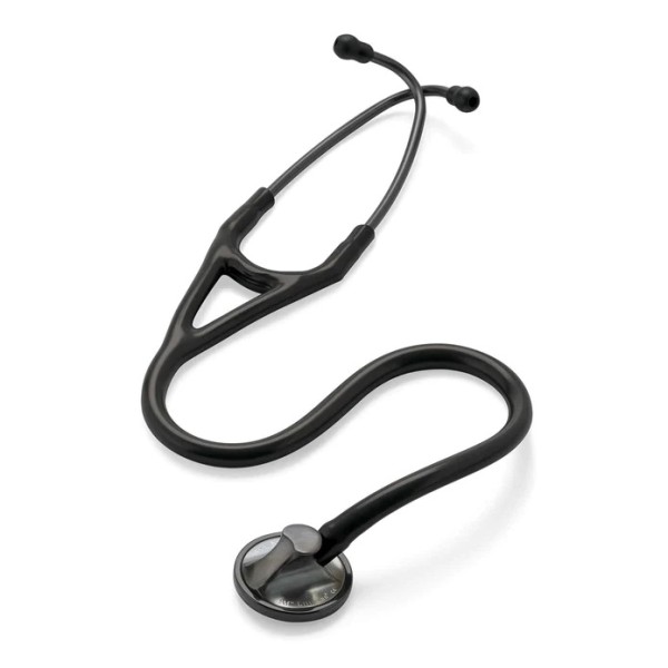 3M Littmann Master Cardiology Stethoscope - Smoke Finish Chest Piece & Black Tube (2176) 