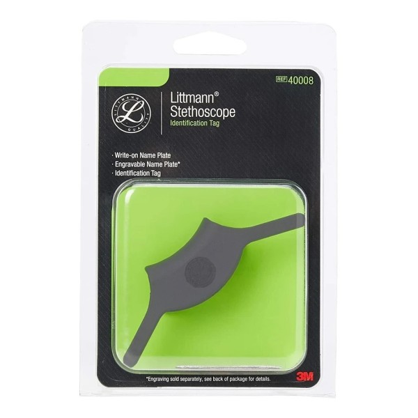 3M Littmann Stethoscope - Identification Tag, Grey (40008)
