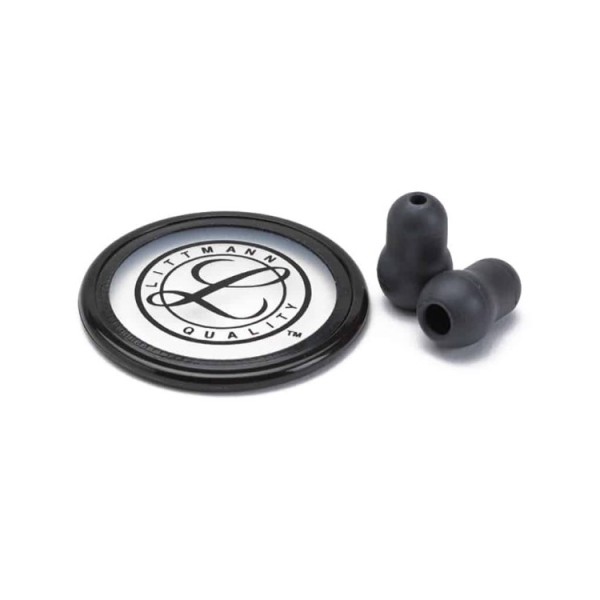 3M Littmann Stethoscope Spare Part Kit - Master Classic, Black (40022)