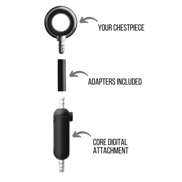 CORE Digital Stethoscope Attachment (8481)