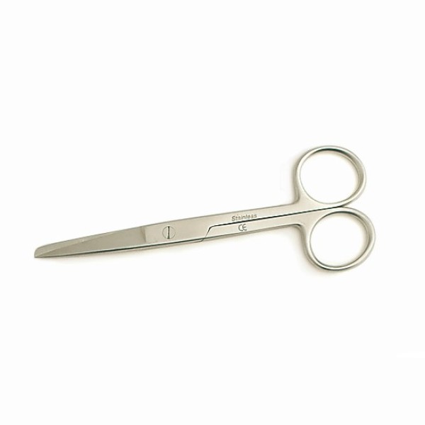 AW Reusable Dressing Scissors Sharp/Blunt 5 Inch Straight (A.207.13)