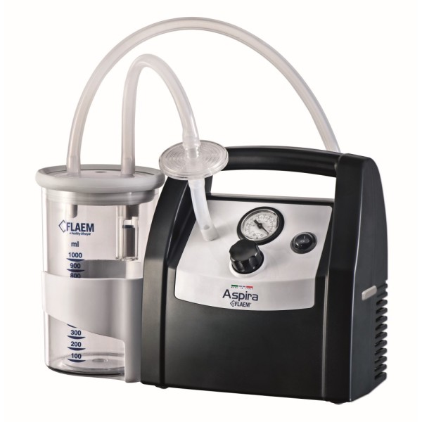 Aspira Plus Aspirator With Double Pump, Bottle & 2 Liners (200.10.060D)