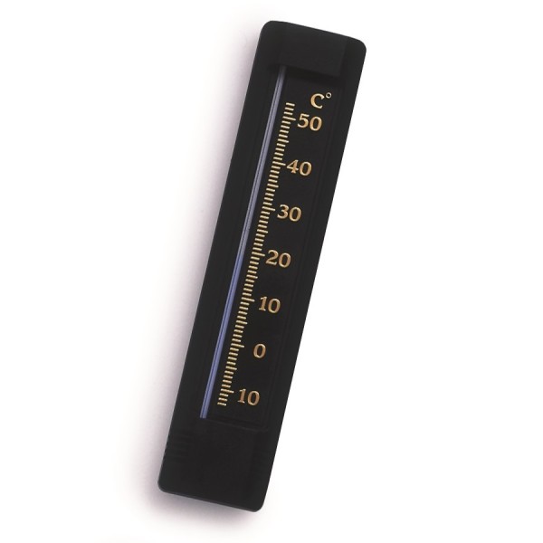 Black Plastic Room Temperature Thermometer (96.17.050)