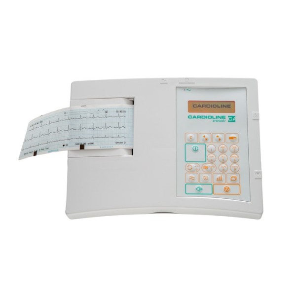 Cardioline ar600adv Electrocardiograph With Carry Case - 3 Channel Digital ECG (80409511)