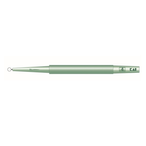 KAI 4.0mm Diameter Single Use Curette (Pack of 20) (MK404)