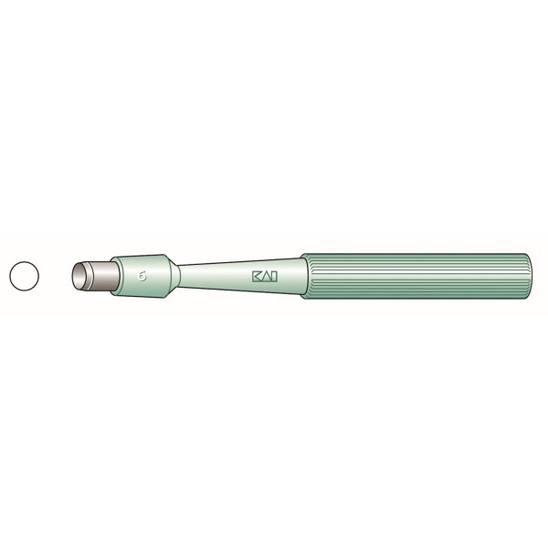 KAI 6.0mm Diameter Sterile Single Use Biopsy Punch (Box of 20) (BP-60F)