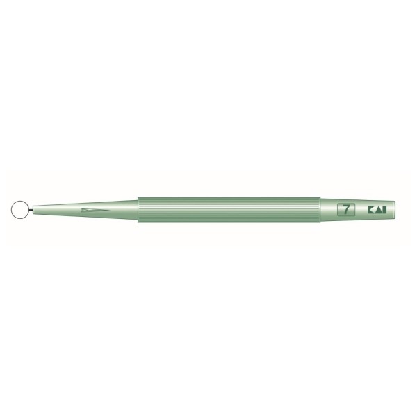 KAI 7.0mm Diameter Single Use Curette (Pack of 20) (MK407)