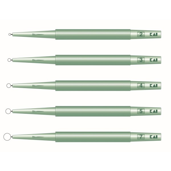 KAI 7.0mm Diameter Single Use Curette (Pack of 20) (MK407)