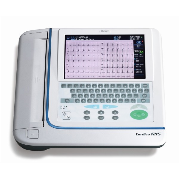 Kenz Cardico C1215 Digital Interpretive Electrocardiograph - 12 Channel ECG (382-238268)