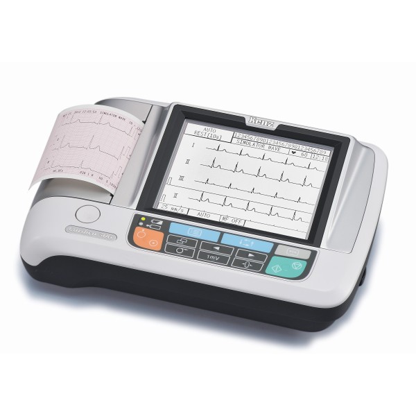 Kenz Cardico C306 Diagnostic Electrocardiograph - 3 Channel Touch Screen ECG (382-237971)