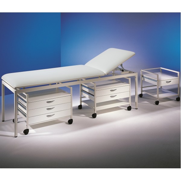 Mensa Undercouch Space Saver 64cm Wide Trolley with 1 x 9cm Deep Drawers (6079)