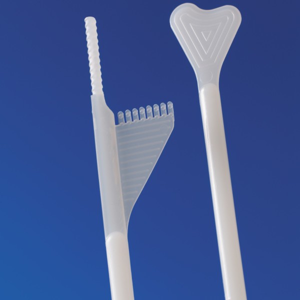 ProBrush Spatula and Brush (Solid Spiral Thread/Semi Rigid Scrapers) (Pack of 25) (F.300.20)