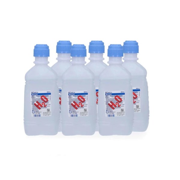 Baxter Sterile Water 1L (Pack of 6) (709-6605)