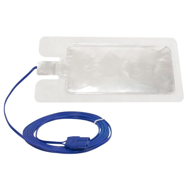 Bovie Aaron Disposable Solid Adult Return Electrode with 2.8m Cable Solid (Box of 50) (ESRSC)