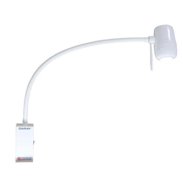 Daray X210 LED Wall Mount Examination Light with Flush Fitting Installation Kit (X210LE)