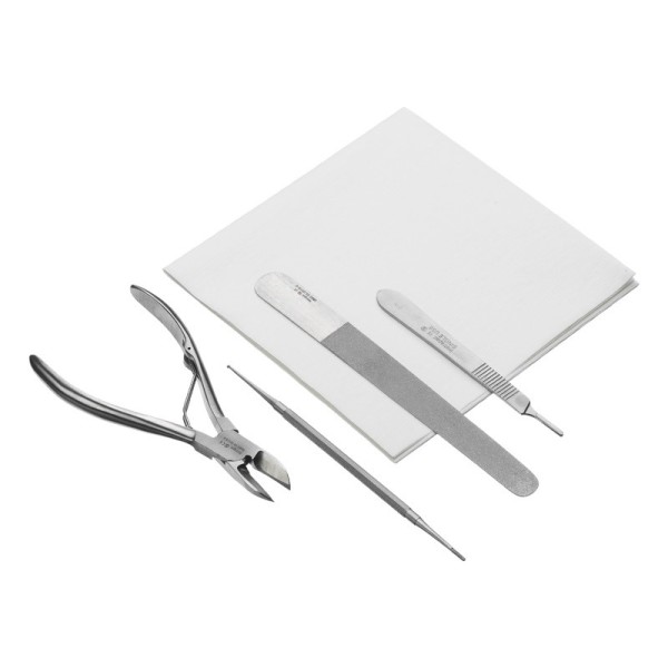 Instrapac Podiatry Basic Pack Curved Roller Spring Nail Cutter (Pack of 20) (8035)