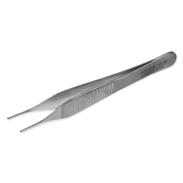 Instrapac Sterile Adson Extra Fine Non-Toothed Forceps (7974)