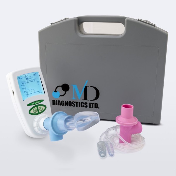 MDD RP Check Handheld Respiratory Pressure Meter with Hard Shell Carry Case (RP01)