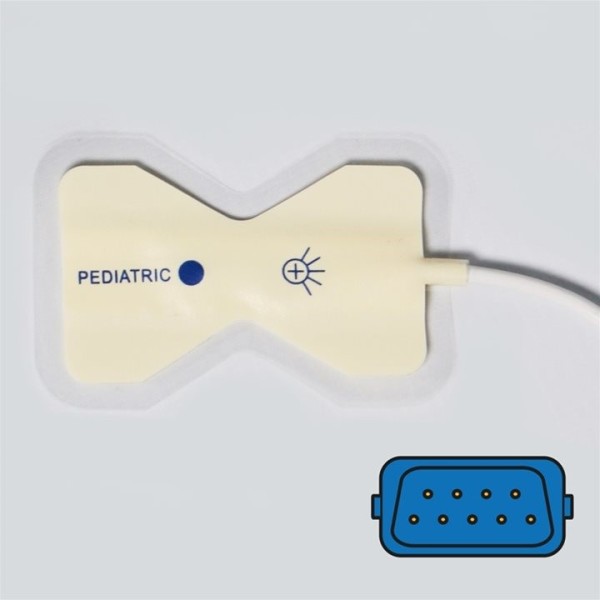 APK SpO2 Sensor, Disposable Wrap, BCI Compatible, Paediatric 0.5m (A0209-SP01)