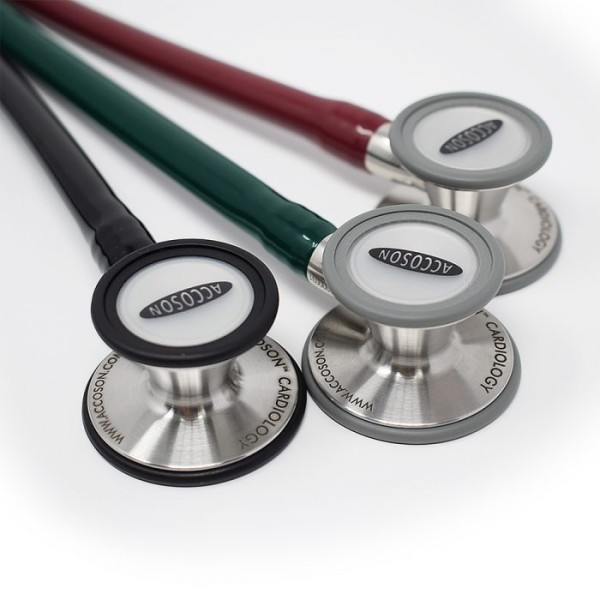 Accoson Cardiology Stethoscope in Burgundy (CST-BR)