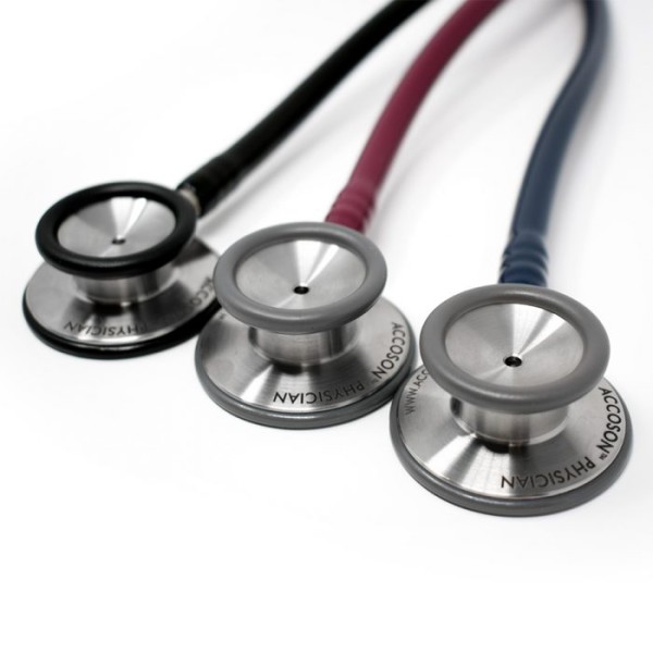 Accoson Physician Stethoscope in Burgundy (PST-BR)