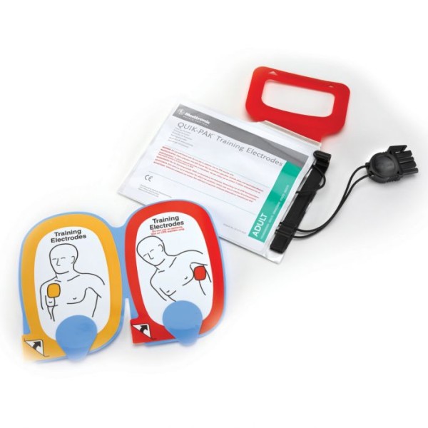 Adult Quick-Pak Training Electrodes Set For LifePak CR-T AED Trainer (11250-000012)