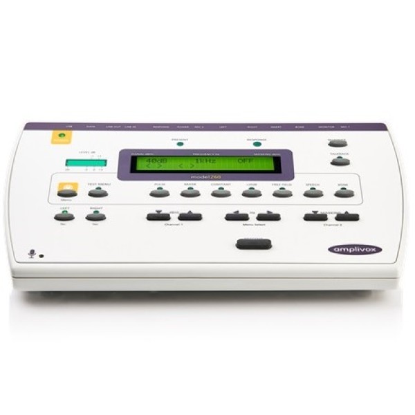 Amplivox 260 Portable Diagnostic Audiometer with Audiocups (260/A)