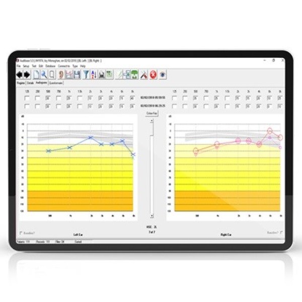 Amplivox Audibase 5.5 Audiometric Database Software (AUD06)