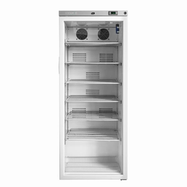 CoolMed Glass Door RTS Cabinet 400L (CMRTSG400)