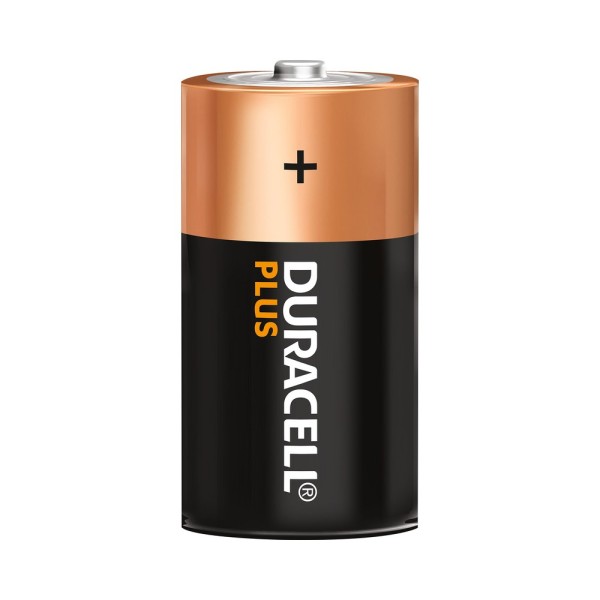 Duracell Plus C Batteries 1.5V Alkaline (Pack of 2) (MN1400)