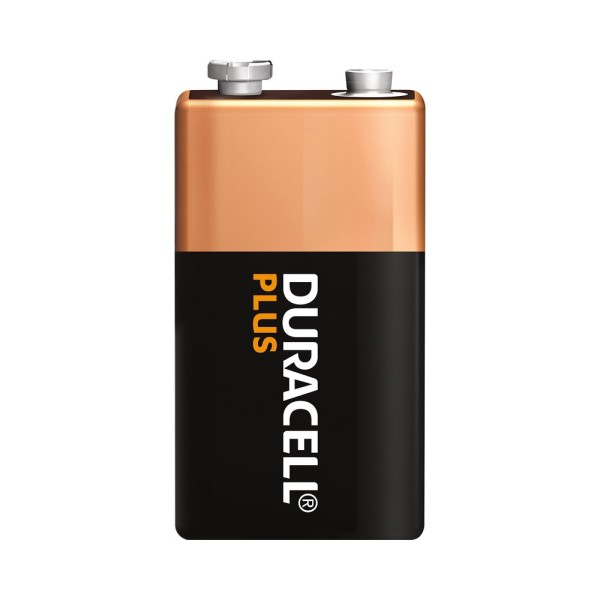 Duracell Plus PP3 Battery 9V Alkaline (Single) (6LR61) (MN1604)