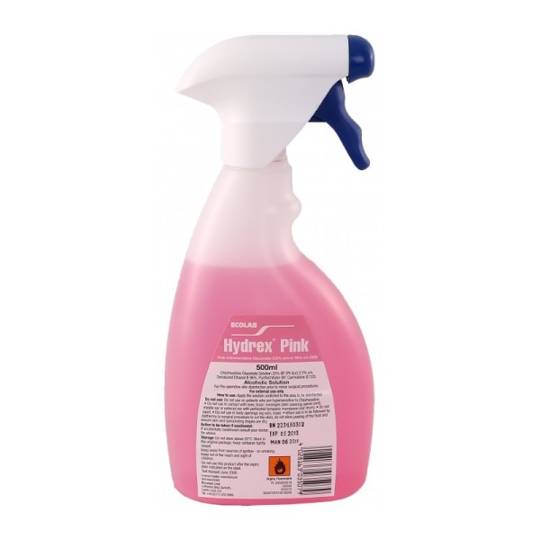 Ecolab Hydrex Pink Spray 500ml (3035070) (700-2819)