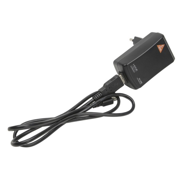 Heine Beta 200 LED Retinoscope Set - Beta4 USB Rechargeable Handle + USB Cord + Plug-in Power Supply (C-034.28.388)