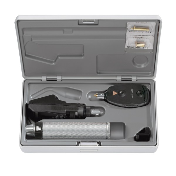Heine Beta 200 Set 2.5V - Beta 200 Ophthalmoscope + Beta 200 Streak Retinoscope + Beta Battery Handle (C-145.10.118)