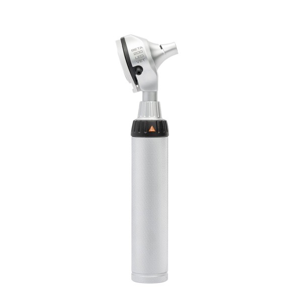 Heine Beta 200 VET F.O. Otoscope LED Kit - Beta4 NT Rechargeable Handle + NT4 Table Charger (G-011.24.420)