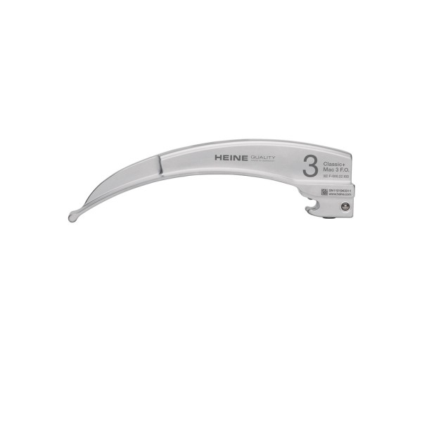 Heine Classic+ Mac 3 Fiber Optic (F.O.) Blades (F-000.22.103)