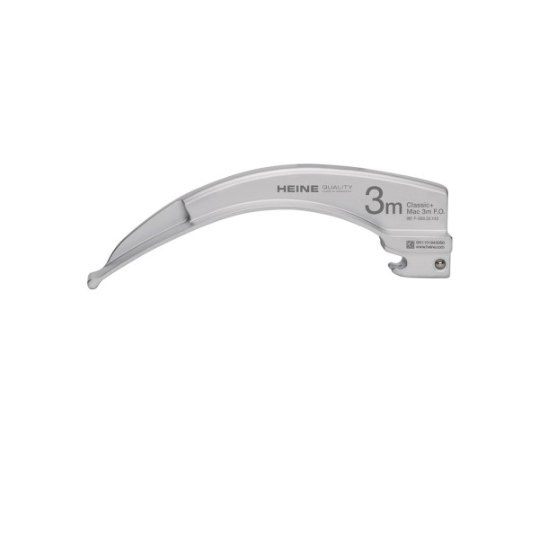 Heine Classic+ Mac 3m Fiber Optic (F.O.) Blades (F-000.22.143)