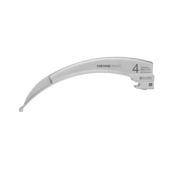 Heine Classic+ Mac 4 Fiber Optic (F.O.) Blades (F-000.22.104)