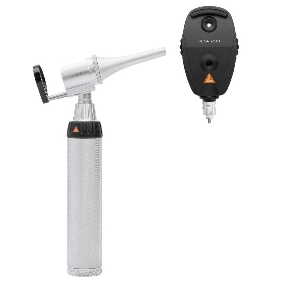 Heine G100 Slit Illumination Head Set 2.5V - Beta 200 Ophthalmoscope + Beta Battery Handle (G-148.10.118)