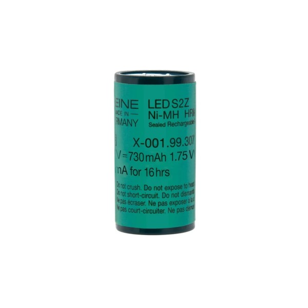 Heine LED S2Z Rechargeable Battery 2.5V NIMH for Short F.O. LED Laryngoscope Handles (X-001.99.307)