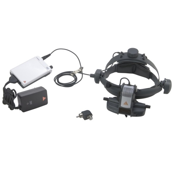Heine OMEGA 500 LED Binocular Indirect Ophthalmoscope Kit - Plug-in transformer + mPack (C-008.33.533)