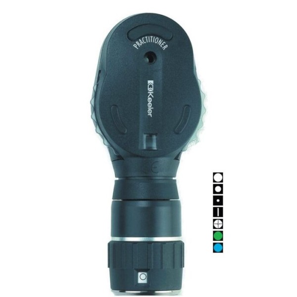 Keeler Practitioner Ophthalmoscope 2.8V Head & Bulb Only (1127-P-1002)