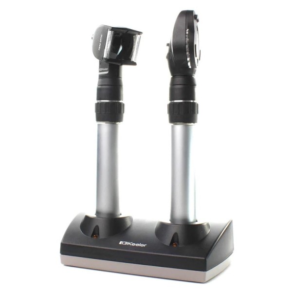 Keeler Practitioner Ophthalmoscope LED / Fibre Optic Otoscope Desk Set 3.6V (1729-P-1057)