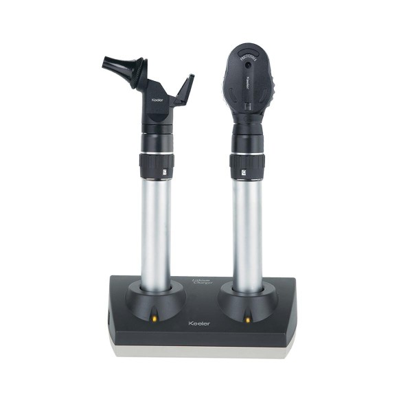 Keeler Practitioner Ophthalmoscope LED / Practitioner Otoscope Desk Set 3.6V (1729-P-1056)