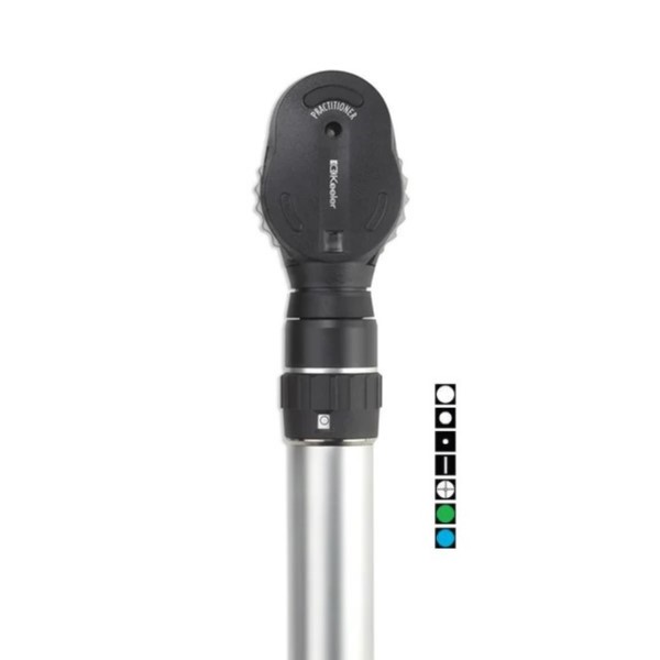 Keeler Practitioner Ophthalmoscope on 2.8V Battery Handle (1127-P-1005)