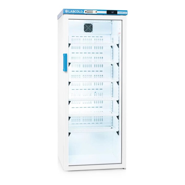 Labcold IntelliCold Glass Door Pharmacy Fridge / Vaccine Refrigerator with Touch Screen and Digital Door Lock (340 Litres) (RLDG1019Diglock)